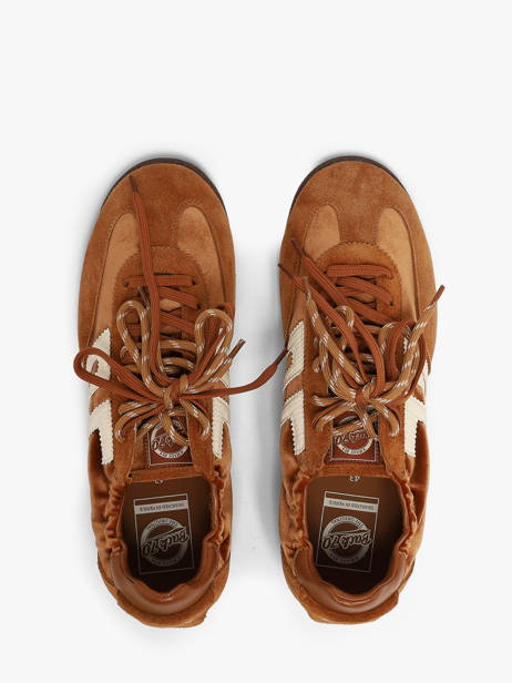 Sneakers En Cuir Back 70 Marron women 65 vue secondaire 3