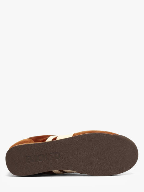 Sneakers En Cuir Back 70 Marron women 65 vue secondaire 4