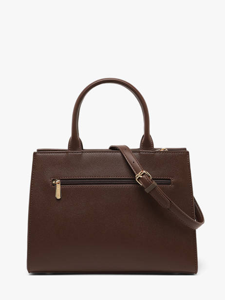 Sac Porté Main Saffiano David jones Marron saffiano CM8609 vue secondaire 4