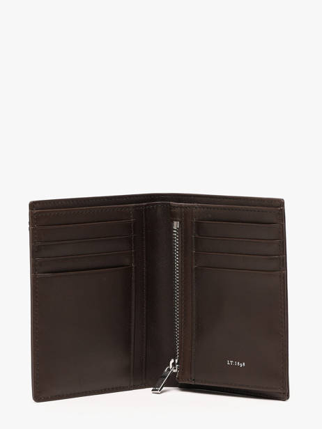 Portefeuille Cuir Le tanneur Marron lucien huile THHU3301 vue secondaire 1