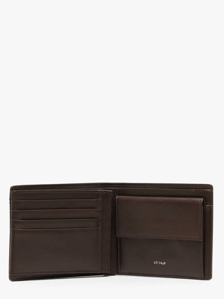 Portefeuille Cuir Le tanneur Marron lucien huile THHU3350 vue secondaire 1