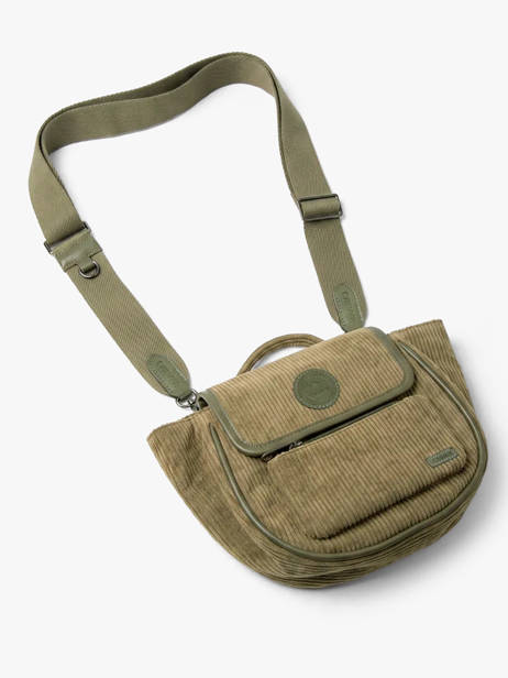 Crossbody Bag Wanderer Cotton Cabaia Green wanderer CROSSWAN other view 1