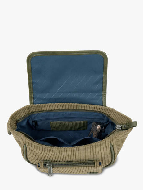 Crossbody Bag Wanderer Cotton Cabaia Green wanderer CROSSWAN other view 2