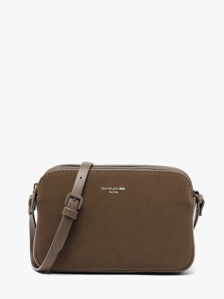 Sac Bandoulière Essentiel David jones Marron essentiel CM7335