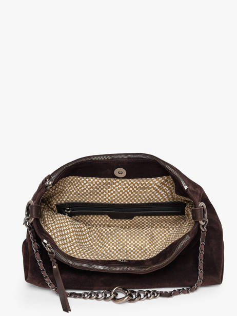 Shoulder Bag Vintage Leather Mila louise Brown vintage 3822VC1 other view 3
