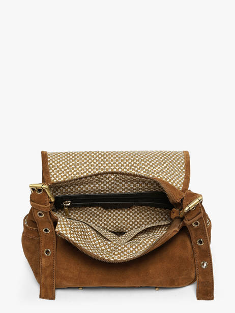 Shoulder Bag Vintage Leather Mila louise Brown vintage 3917V other view 2
