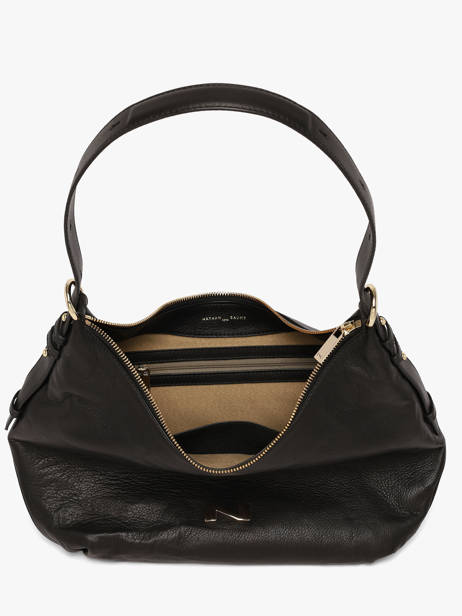 Leather Carrie Shoulder Bag Nathan baume Black vogue 1 other view 4