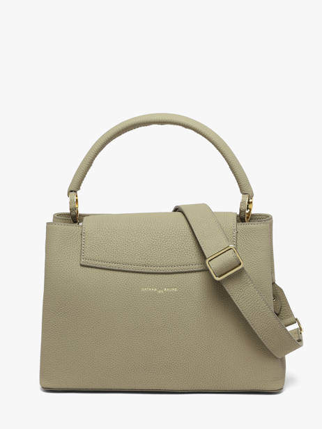 Leather Magnolia Top-handle Bag Nathan baume Green eden 3 other view 5