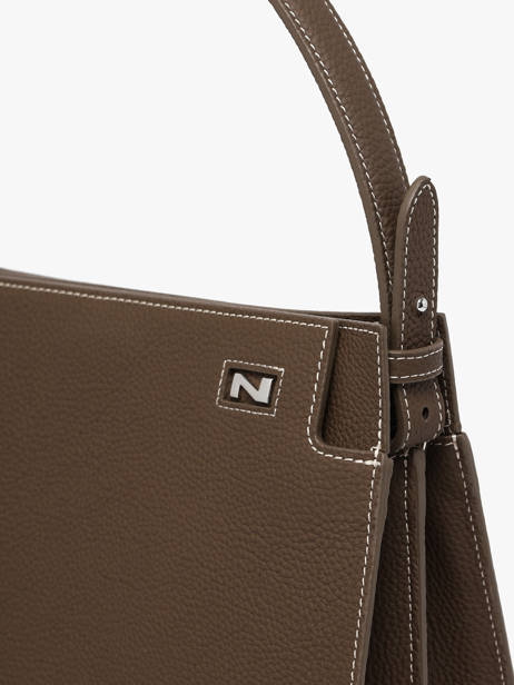 Leather Elisabeth Top-handle Bag Nathan baume Brown dynasty 4 other view 3