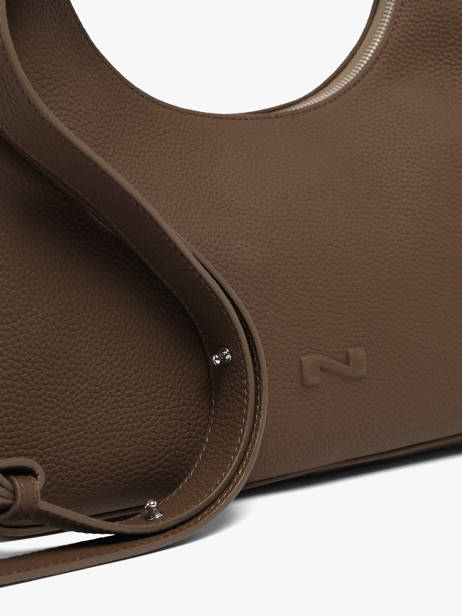Leather Manaus Shoulder Bag Nathan baume Brown brasil 2 other view 3