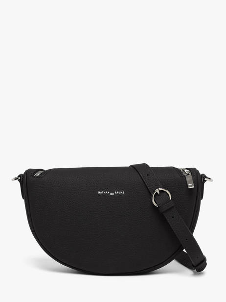 Leather Lago Crossbody Bag Nathan baume Black brasil 3 other view 5