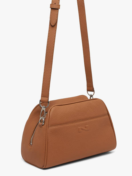 Leather Brenda Crossbody Bag Nathan baume Brown state 2 other view 2