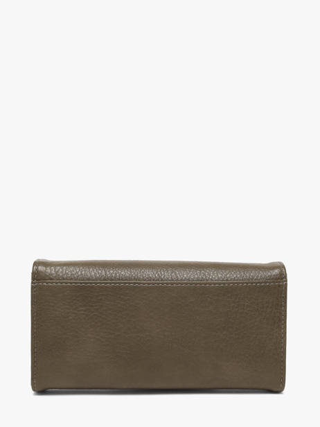 Wallet Orasie Lulu castagnette Green zip ORASIE other view 2