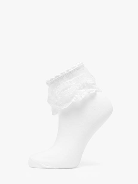 Socks Joline Lace Pieces White socks women 17140916