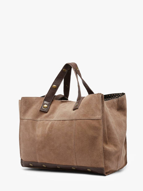 Shoulder Bag Ava Leather Pieces Beige ava 17166656 other view 1