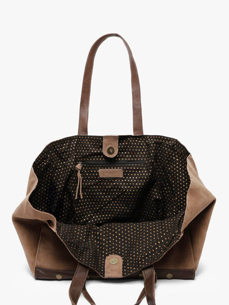 Shoulder Bag Ava Leather Pieces Beige ava 17166656 other view 2