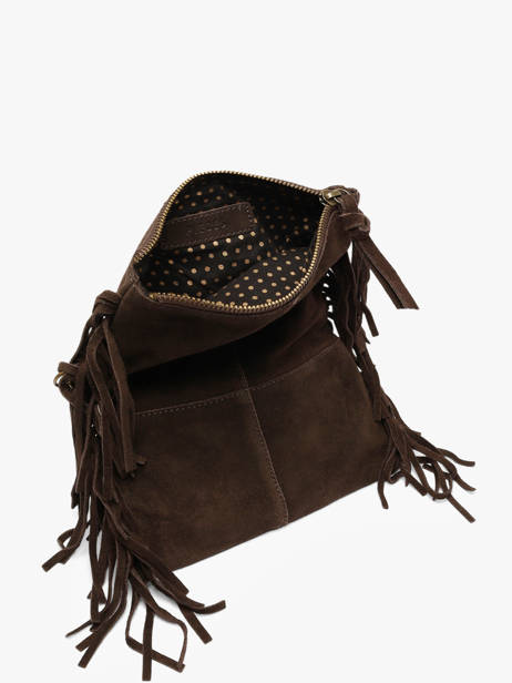 Shoulder Bag Aurora Leather Pieces Brown aurora 17166670 other view 3