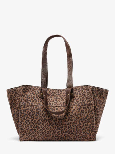 Shoulder Bag Ava Leather Pieces Brown ava 17166947 other view 3