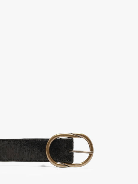 Leather Women's Belt Pieces Black laura 17125486 other view 2