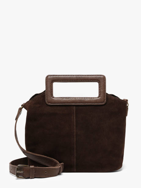 Shoulder Bag Adeline Leather Pieces Brown adeline 17166659