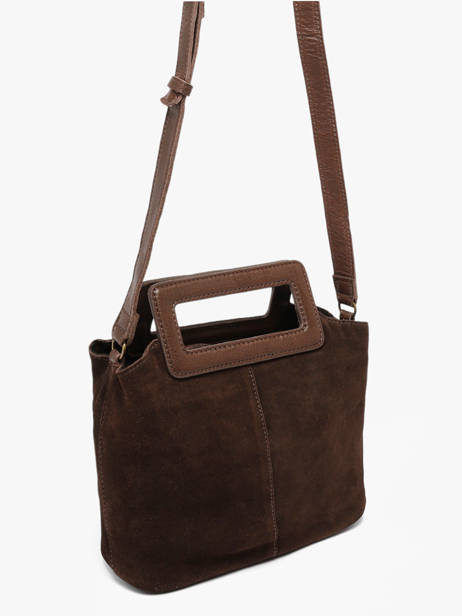 Shoulder Bag Adeline Leather Pieces Brown adeline 17166659 other view 1
