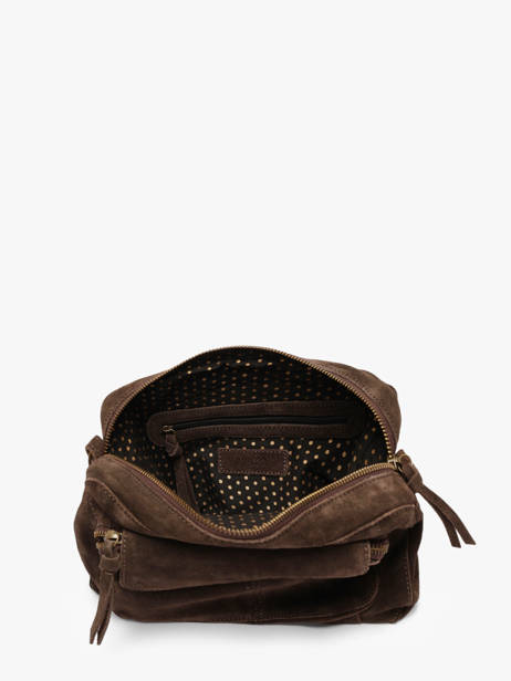 Leather Naina Crossbody Bag Pieces Brown naina 17111600 other view 3