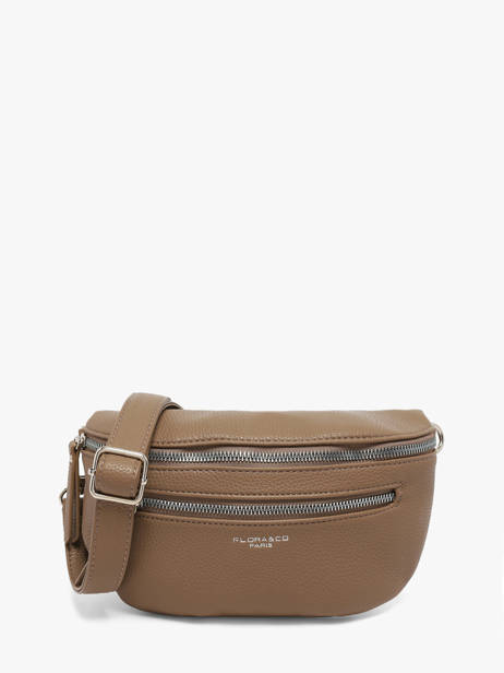 Belt Bag Flora & co Beige grained F8546