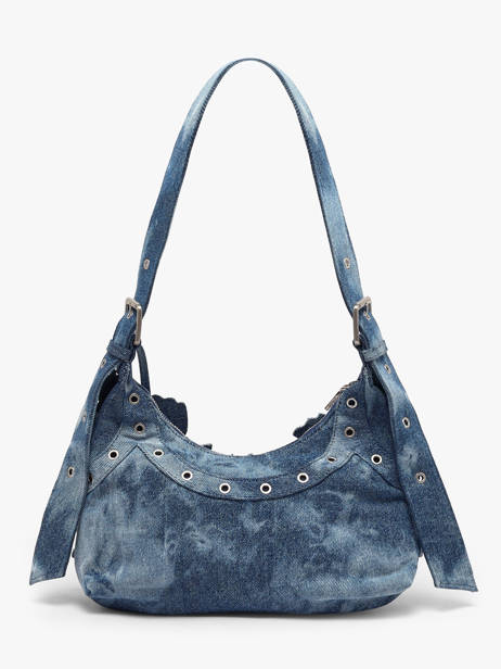 Shoulder Bag Curio Cotton Desigual Blue curio 26WAXD19 other view 4