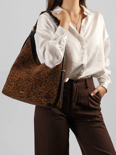 Shoulder Bag Jess Leather Vanessa bruno Brown jess 10V40917 other view 1