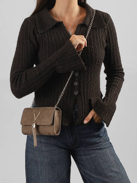 Sac Bandoulière Divina Winter Valentino Marron divina winter VBSAO03C vue secondaire 1