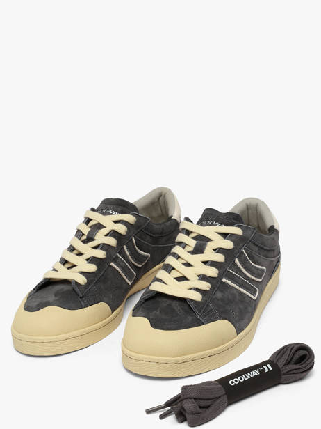 Sneakers In Leather Coolway Blue men 8603859 other view 1