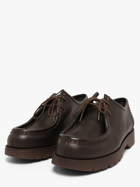 Derby Shoes In Leather Kleman Brown women ZA72107 other view 1