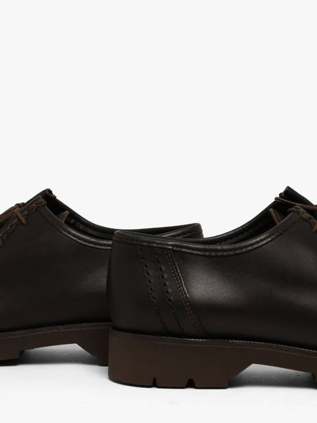 Derby Shoes In Leather Kleman Brown women ZA72107 other view 2