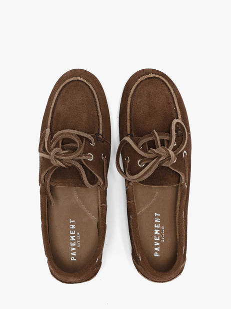 Boat Shoes In Leather Pavement Brown accessoires 24128347 other view 3