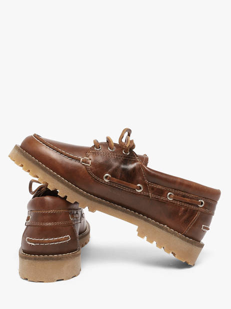 Boat Shoes In Leather Pavement Brown accessoires 24324052 other view 2