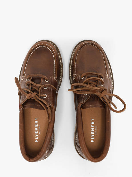 Boat Shoes In Leather Pavement Brown accessoires 24324052 other view 3