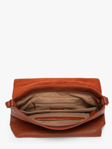 Shoulder Bag Soft Mandoline Brown soft MD5231 other view 2