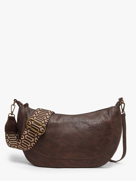 Shoulder Bag Sangle Mandoline Brown sangle MD041