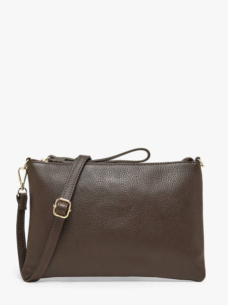 Shoulder Bag Caviar Leather Milano Brown caviar CA26064