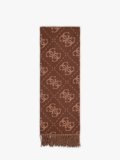 Scarf Maxi Logo 70x190 Guess Brown accessoires 5217VIS0