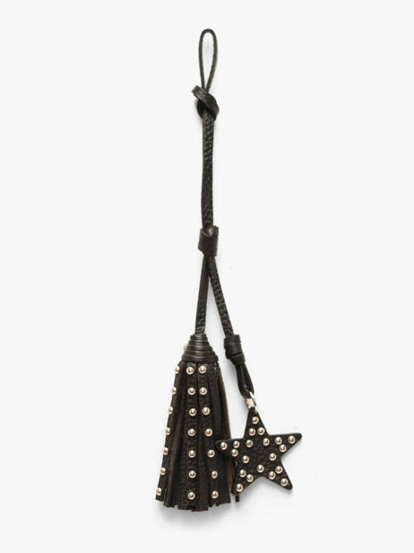 Leather Connecticut Bag Charm Biba Black wallet COH9L