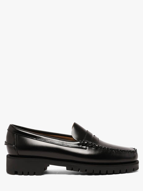 Slippers In Leather Sebago Black accessoires 7002IJ0