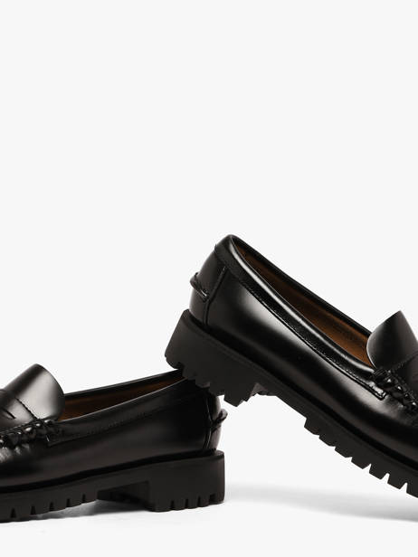 Slippers In Leather Sebago Black accessoires 7002IJ0 other view 2