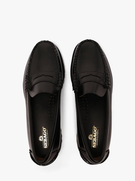 Slippers In Leather Sebago Black accessoires 7002IJ0 other view 3