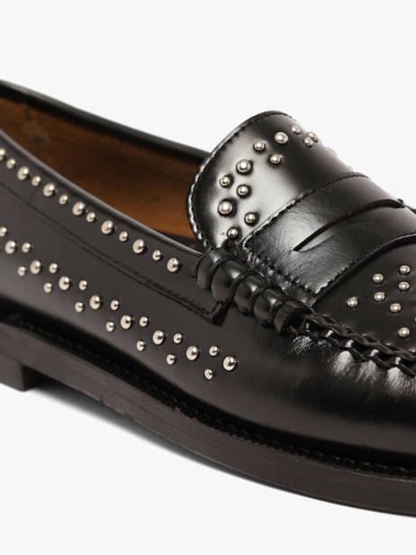 Slippers In Leather Sebago Black accessoires 78118KW other view 2
