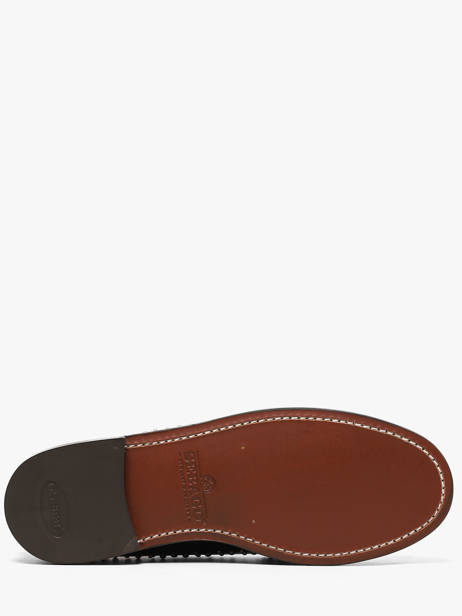 Slippers In Leather Sebago Black accessoires 78118KW other view 4
