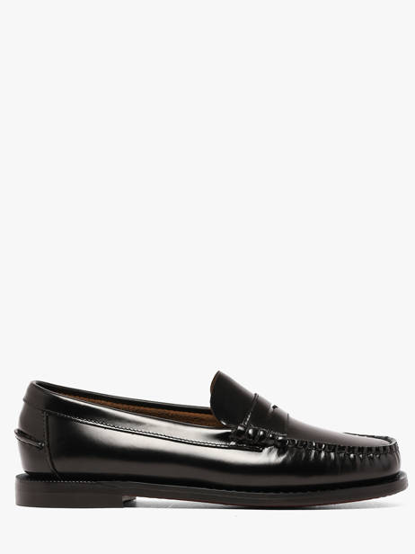 Slippers In Leather Sebago Black accessoires 7001530