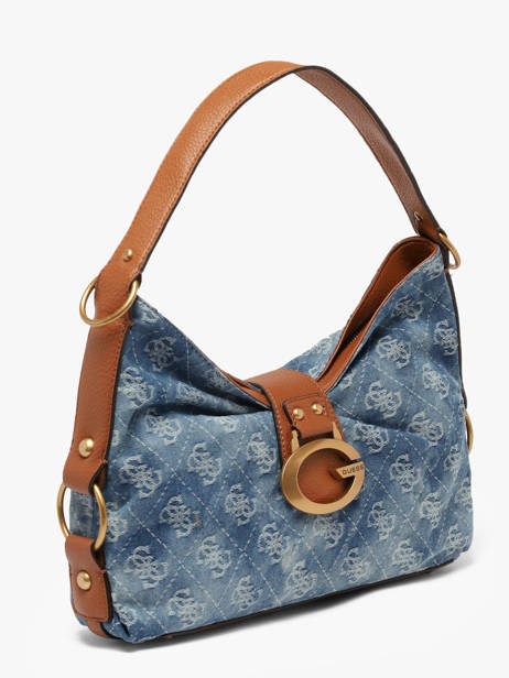 Shoulder Bag Camden Cotton Guess Blue camden DB930818 other view 2