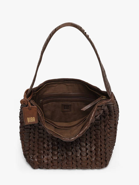 Sac Porté épaule Heritage Cuir Biba Marron heritage ELK1L vue secondaire 2