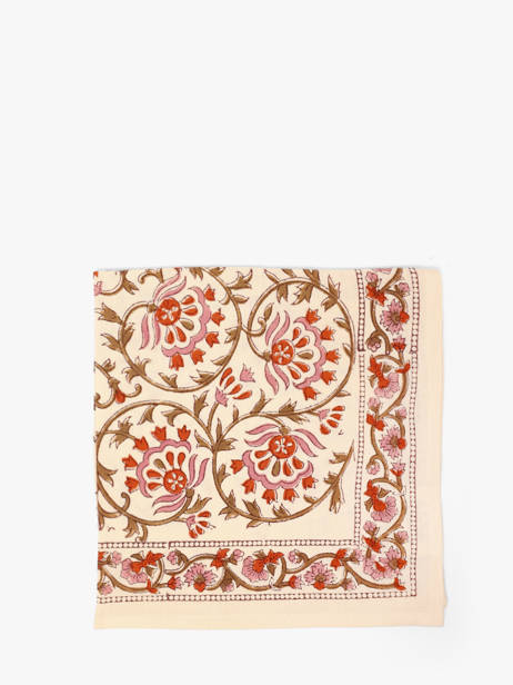 Scarf Alexane 50x50 Byzantine Red foulard ALE other view 1
